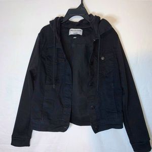 Wallflower black jean jacket